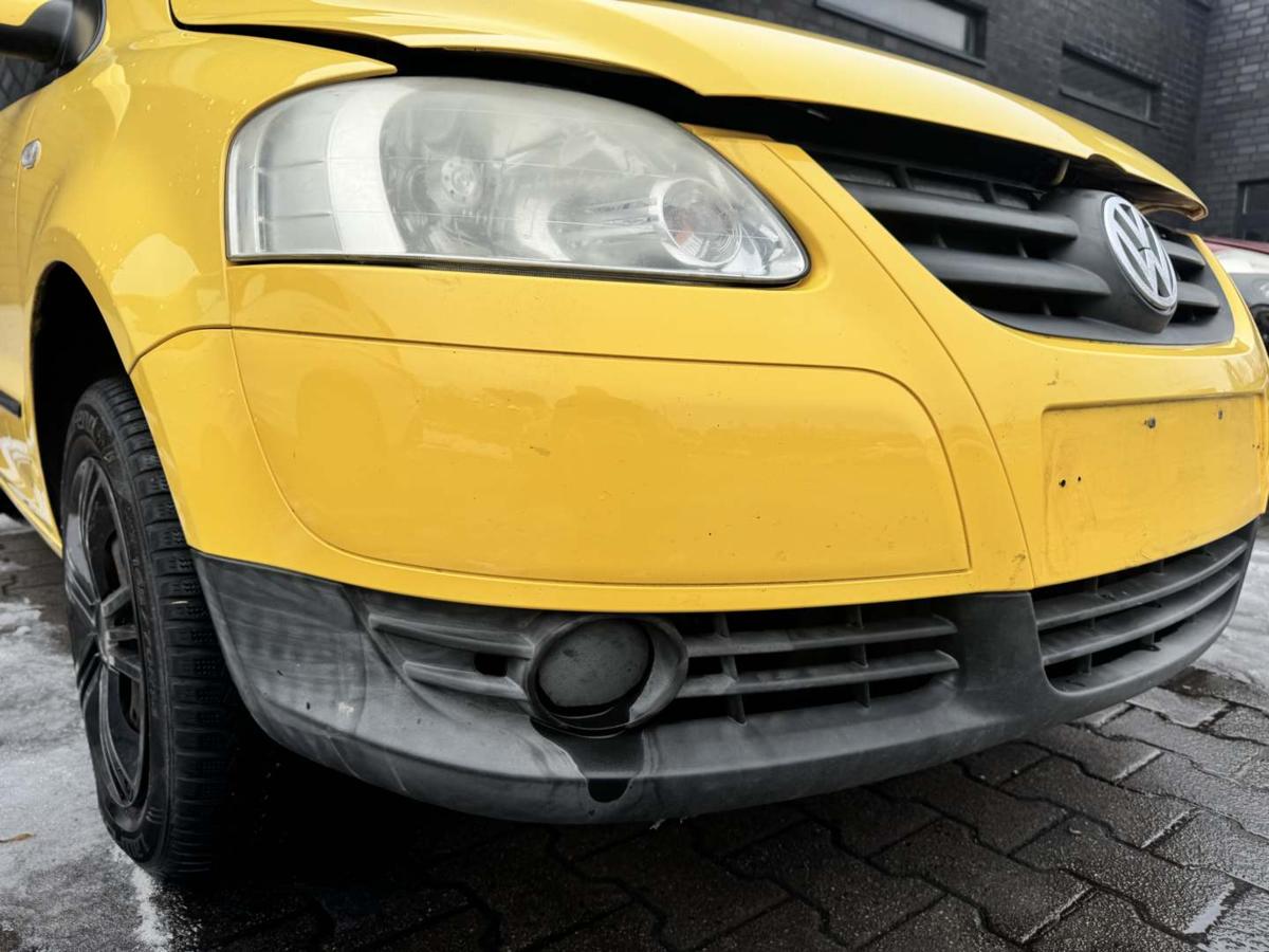 VW Fox original Sto&szlig;stange Stossf&auml;nger vorn LY1C Sonnengelb Bj.2007